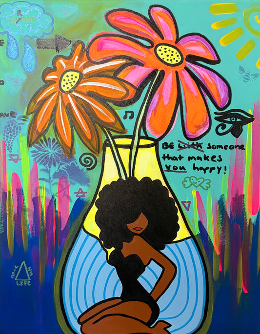 “She Blooms Anyway”