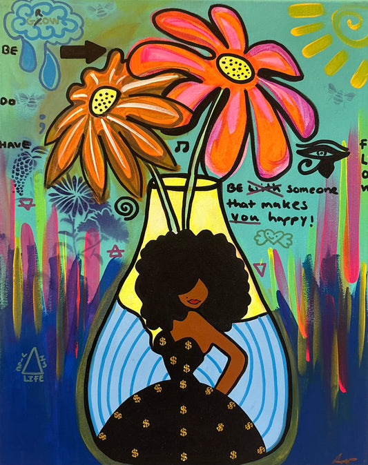 “She Blooms Anyway”