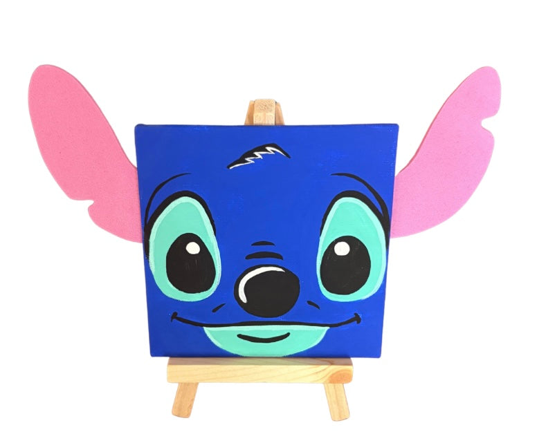 "Mini Stitch Paint Kit - 4 X 4 Canvas"